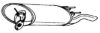 TOYOT 1743011640 End Silencer